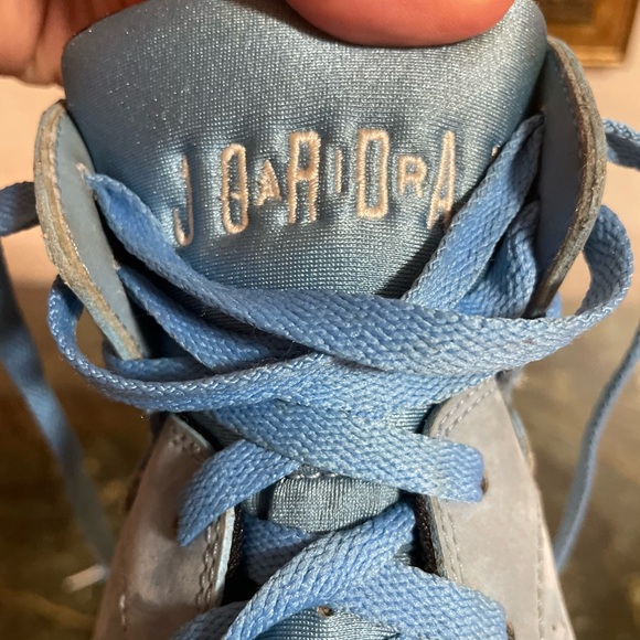 Nike Air Jordan 7 Retro Pantone Blue 7Y Women's Size 8.5 Sneakers - Picture 6 of 9